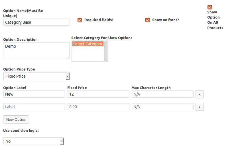 Customizeable Options Woocommerce Product Custom Options - Phoeniixx